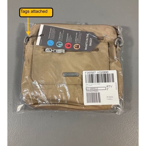 Baggallini Let's Escape Crossbody Handbag - Women's Beach Style Accessory - Picture 3 of 7